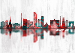 Quezon City Philippines Skyline